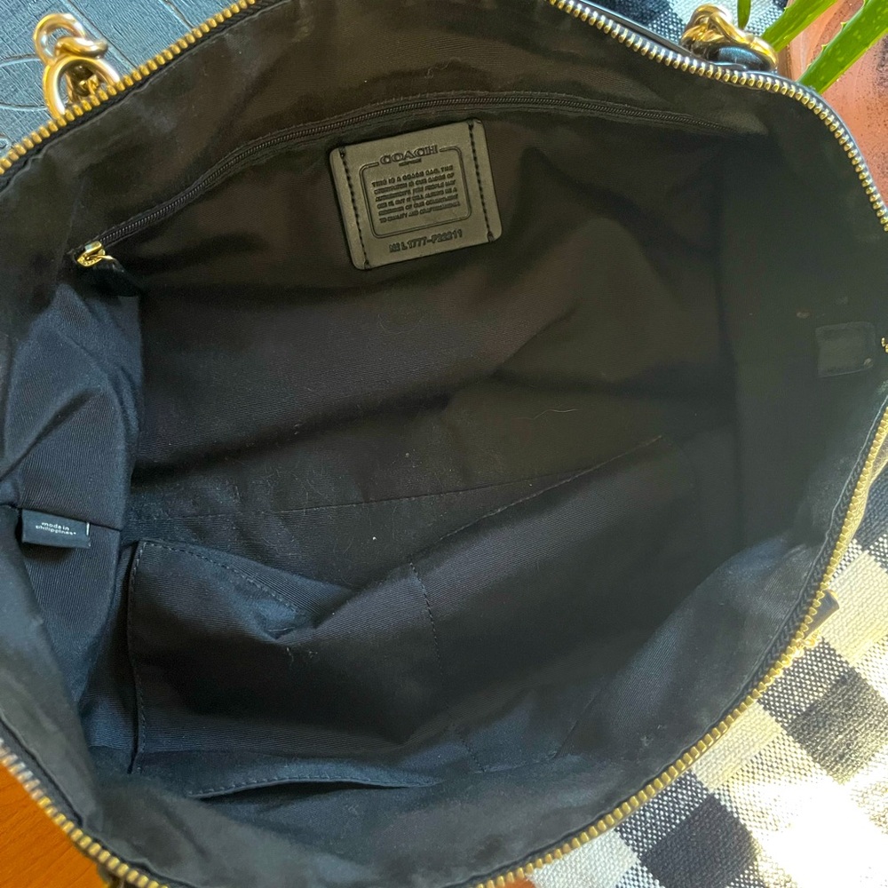 Coach Pebble Leather Ava Chain tote - Picture 5 of 5